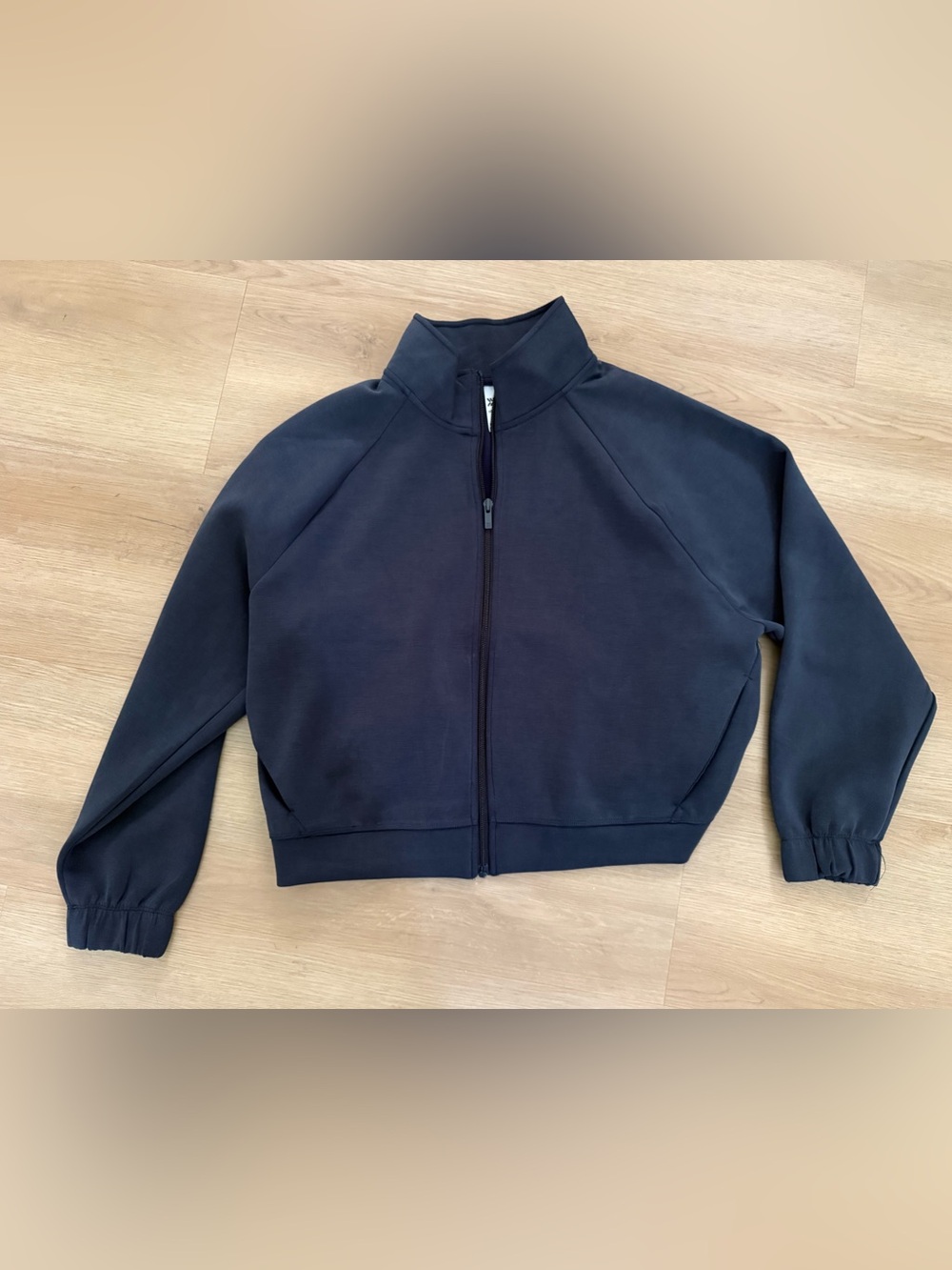 all in motion Women’s Navy Full-Zip athletic jacket size Large